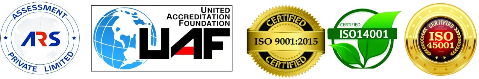 ISO Certifications